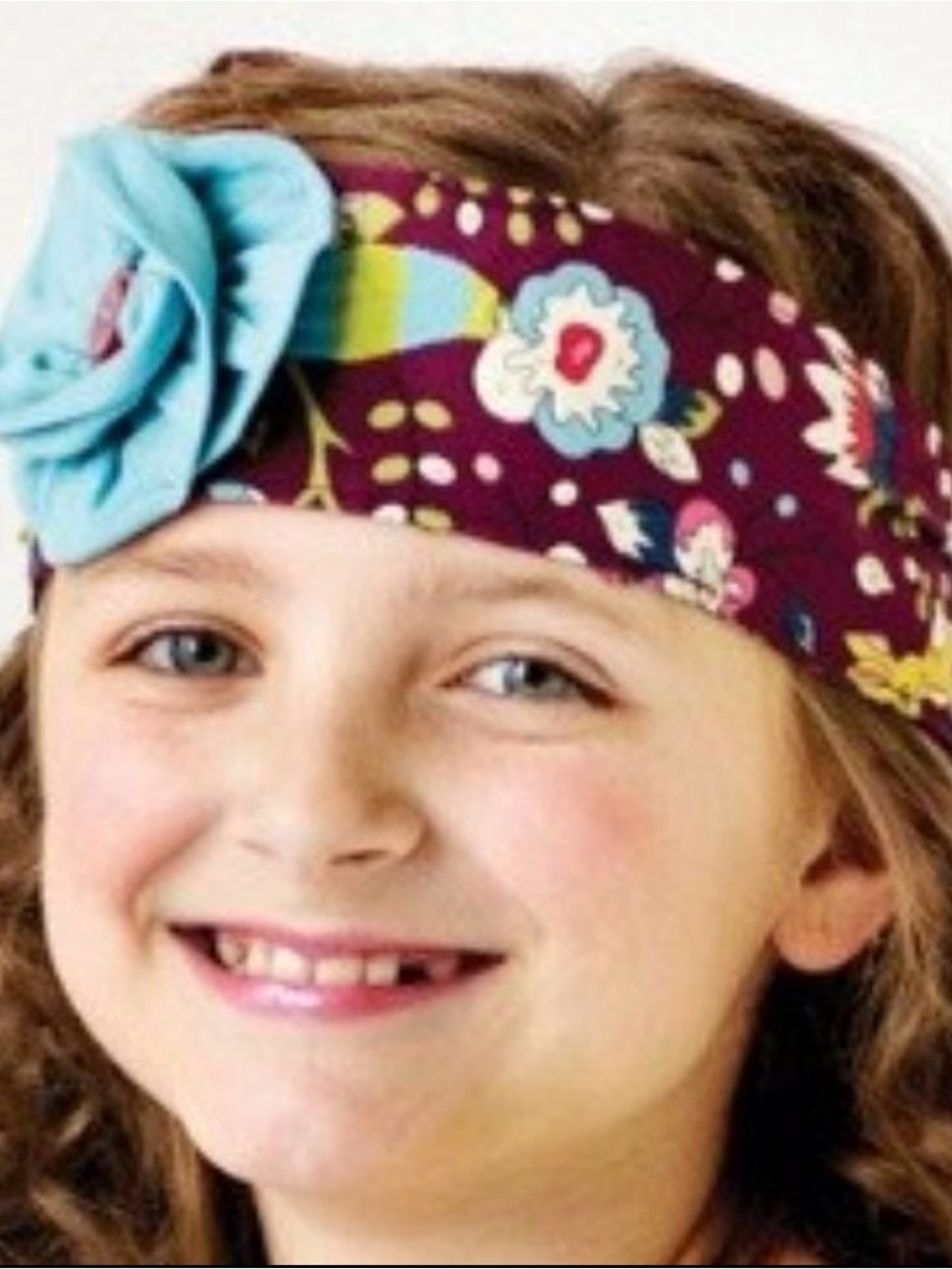 Matilda Jane Nancy in Burgundy Floral Headband PBN